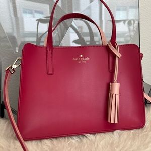Kate Spade Pink Satchel Bag